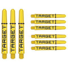 Tiges Target Pro Grip Tag 3 Set Yellow Black