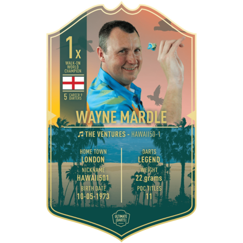 Ultimate Darts Ultimate Darts Card Wayne Mardle