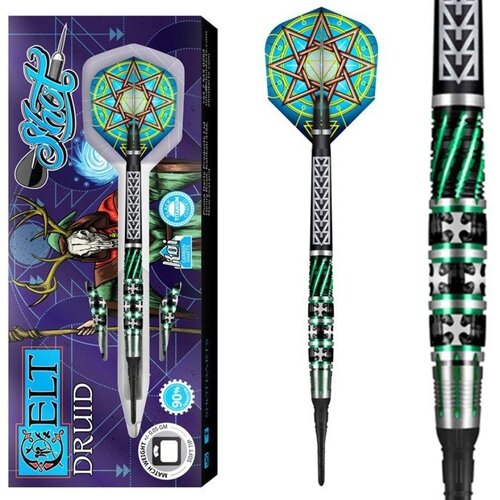 Shot Shot Celt Druid 90% Soft Tip - Fléchettes pointe Plastique