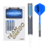 ONE80 Tanja Bencic Sensation Blue 90% Soft Tip - Fléchettes pointe Plastique