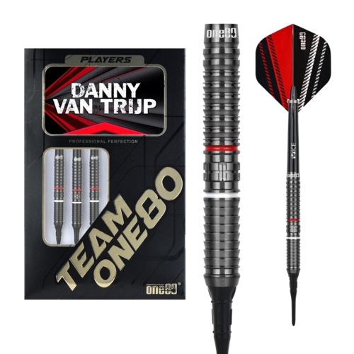 ONE80 ONE80 Danny van Trijp 90% Soft Tip - Fléchettes pointe Plastique