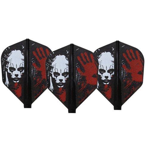 Cosmo Darts Ailette Cosmo Darts Fit Flight Evil Red Shape