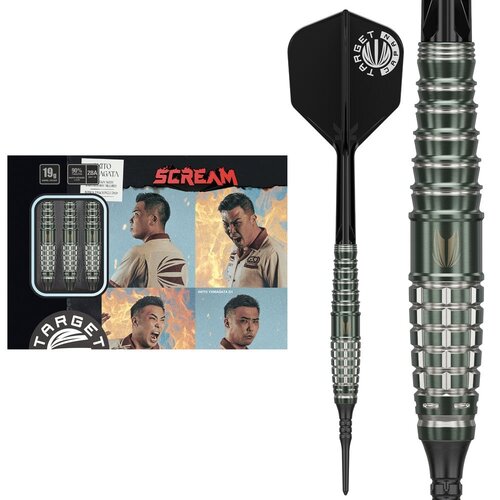 Target Japan Target Japan Akito Yamagata Scream G1 90% Soft Tip - Fléchettes pointe Plastique