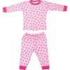 Beeren Bodywear Beeren Bodywear Pyjama Streep/Ster Roze