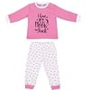 Beeren Bodywear Beeren Bodywear pyjama to the moon roze.