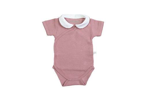 Mats & Merthe Romper korte mouw - Oud Roze