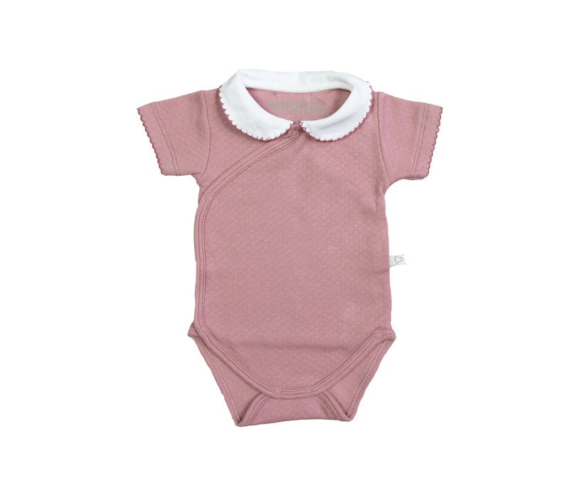 Romper korte mouw - Oud Roze