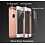 Merkloos Slim Fit 360 graden Lichtgewicht harde beschermende huid hoesje Case voor iPhone 7 4.7 Rose Goud