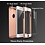 Merkloos Slim Fit 360 graden Lichtgewicht harde beschermende huid hoesje Case voor iPhone 7 Plus 5.5 inch Rose Goud