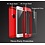 Merkloos Slim Fit 360 graden Lichtgewicht harde beschermende huid hoesje Case voor iPhone 7 Plus 5.5 inch Rood