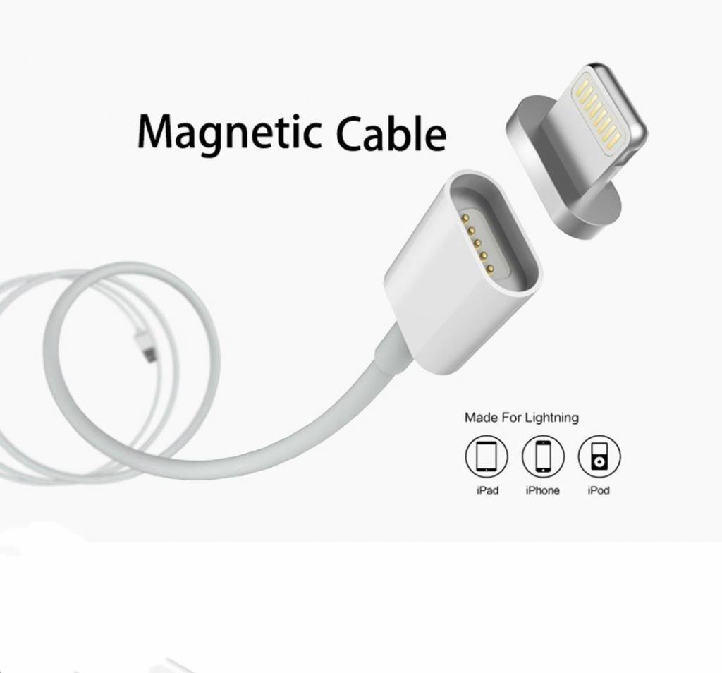 Wat is er mis Afleiden Lach Magnetisch 1 meter data oplader en Lightning kabel voor iPhone 7 / 7 Plus /  iPhone 6 / 6 Plus / 6S / 6S Plus / iPhone 5 / iPhone 5C / iPhone 5S / iPad  Series sliver - Phonecompleet.nl