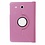 Merkloos Samsung Galaxy Tab A 9,7 inch SM-T550 Tablet Case met 360 draaistand cover hoesje - Licht Roze