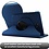 Merkloos - Samsung Galaxy Tab A 10,1 SM T580 / T585 Tablet Case met 360° draaistand cover hoesje - Donker Blauw