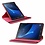 Merkloos Samsung Galaxy Tab A 10,1 SM T580 / T585 Tablet Case met 360° draaistand cover hoesje - Rood