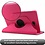 Merkloos - Samsung Galaxy Tab A 10,1 SM T580 / T585 Tablet Case met 360° draaistand cover hoesje - Pink / Roze