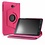 Merkloos - Samsung Galaxy Tab A 10,1 SM T580 / T585 Tablet Case met 360° draaistand cover hoesje - Pink / Roze