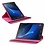 Merkloos - Samsung Galaxy Tab A 10,1 SM T580 / T585 Tablet Case met 360° draaistand cover hoesje - Pink / Roze