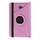 Merkloos Samsung Galaxy Tab A 10,1 SM T580 / T585 Tablet Case met 360° draaistand cover hoesje - Licht Roze