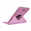 Merkloos Samsung Galaxy Tab A 10,1 SM T580 / T585 Tablet Case met 360° draaistand cover hoesje - Licht Roze