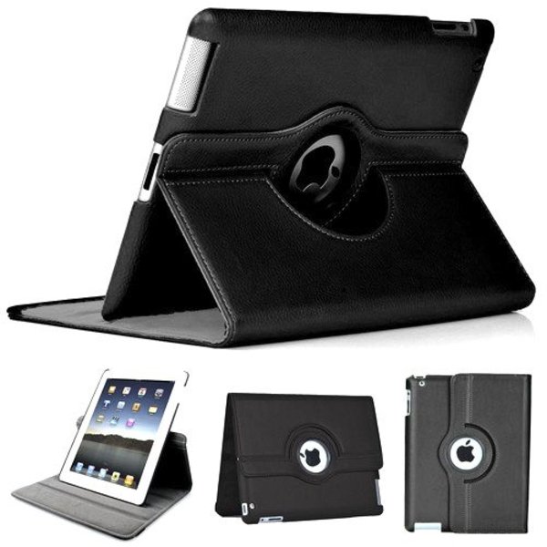 Merkloos Apple iPad 2 / 3 / 4 Luxe 360 graden Case