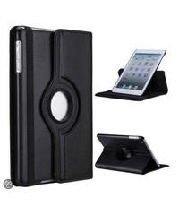 Merkloos 360 Rotation Folio Case Cover iPad Mini Zwart