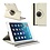 Merkloos  iPad Mini / Mini 2 Case 360 Graden Draaibare hoesje Wit