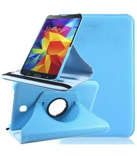 Merkloos Samsung Galaxy Tab 4 7.0 inch Tablet hoesje 360 Draaibaar - Baby Blauw