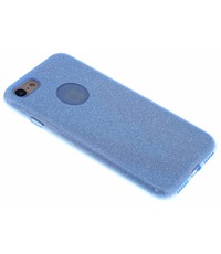 Merkloos Blauwe Glitter TPU Hoejse iPhone 8 / 7