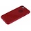 Merkloos Rood Glitter TPU Hoesje iPhone 8 / 7