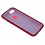 Merkloos Rood Glitter TPU Hoesje iPhone 8 / 7