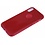 Merkloos Rood Glitter TPU Hoesje iPhone X / Xs