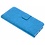 Merkloos  Blauw Booktype Hoesje met magneetflapje voor de iPhone X / Xs
