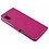 Merkloos Roze Booktype Hoesje iPhone X / Xs