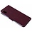 Merkloos Bordeaux Rood Booktype Hoesje iPhone X / Xs