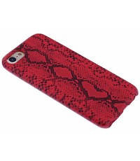 Merkloos Rood Slangen Design TPU Hoesje iPhone 8 / 7