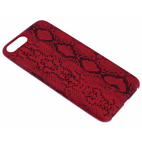 Merkloos Rood Slangen Design TPU Hoesje iPhone 8 / 7 Plus