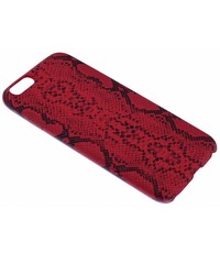 Merkloos Rood Slangen Design TPU Hoesje iPhone 6 / 6S