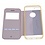 G-Case G-Case Rose Goud Window Viewer Shell Suit Hoesje Geschikt voor iPhone 5 / 5S / SE