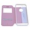 G-Case G-Case Licht Roze Window Viewer Shell Suit Hoesje Geschikt voor iPhone 5 / 5S / SE