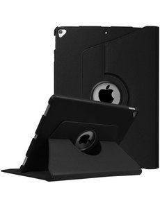 Merkloos - iPad Pro 12.9 (2017) hoesje 360° draaibaar Zwart
