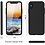 Merkloos Zwart Ultra Dun 360 Graden Protection Hoesje + Glazen Screenprotector iPhone X / Xs