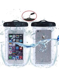 Merkloos Universeel Waterdichte Pouch voor alle Smartphones