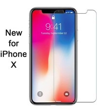 Merkloos High Definition Glazen Screenprotector Tempered Glass (0.3mm) iPhone X / Xs (10)