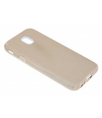 Merkloos Goud Glitter TPU Hoesje Samsung Galaxy J5 (2017)