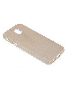 Merkloos Goud Glitter TPU Hoesje Samsung Galaxy J5 (2017)