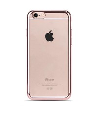 OU case Roze OU Case Ultra Dun Transparant Hoesje iPhone 6 / 6S