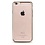 OU case Goud OU Case Ultra Dun Transparant Hoesje Geschikt voor iPhone 6 / 6S