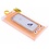 OU case Goud OU Case Ultra Dun Transparant Hoesje Geschikt voor iPhone 5 / 5S / SE