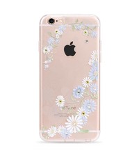 OU case OU Case 3D Blauwe Bloem Met Studs Hoesje iPhone 6 / 6S