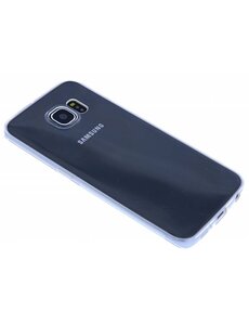 OU case Ou Case Transparant Ultra thin Siliconen TPU Hoesje Samsung Galaxy S6 Edge